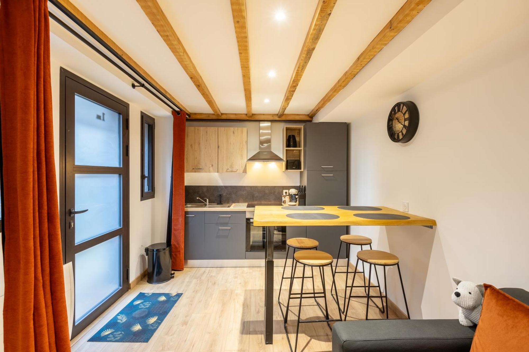 Le Repaire Des Ecureuils - Appt Avec Terrasse Formiguères Exterior foto